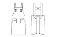エプロン,無地,ツイル,リップストップ,ナイロン,ポリエステル,ショート丈,レギュラー丈,ロング,撥水,男性用,メンズ,ガーデニング,介護,サロン,ギャルソン,前掛け,前結び,三渡産業,メーカー,お尻が隠れる,卸売り,前しばり