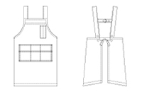 エプロン,無地,ツイル,リップストップ,ナイロン,ポリエステル,ショート丈,レギュラー丈,ロング,撥水,男性用,メンズ,ガーデニング,介護,サロン,ギャルソン,前掛け,前結び,三渡産業,メーカー,お尻が隠れる,卸売り,前しばり