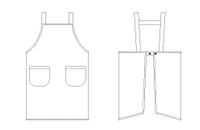 エプロン,無地,ツイル,リップストップ,ナイロン,ポリエステル,ショート丈,レギュラー丈,ロング,撥水,男性用,メンズ,ガーデニング,介護,サロン,ギャルソン,前掛け,前結び,三渡産業,メーカー,お尻が隠れる,卸売り,前しばり