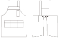 エプロン,無地,ツイル,リップストップ,ナイロン,ポリエステル,ショート丈,レギュラー丈,ロング,撥水,男性用,メンズ,ガーデニング,介護,サロン,ギャルソン,前掛け,前結び,三渡産業,メーカー,お尻が隠れる,卸売り,前しばり