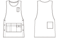 エプロン,無地,ツイル,リップストップ,ナイロン,ポリエステル,ショート丈,レギュラー丈,ロング,撥水,男性用,メンズ,ガーデニング,介護,サロン,ギャルソン,前掛け,前結び,三渡産業,メーカー,お尻が隠れる,卸売り,前しばり
